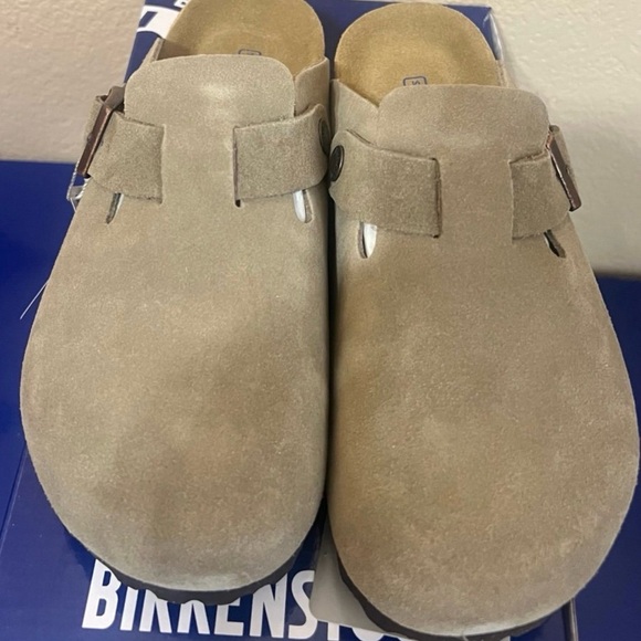 Birkenstock Shoes - Birkenstock Boston Taupe